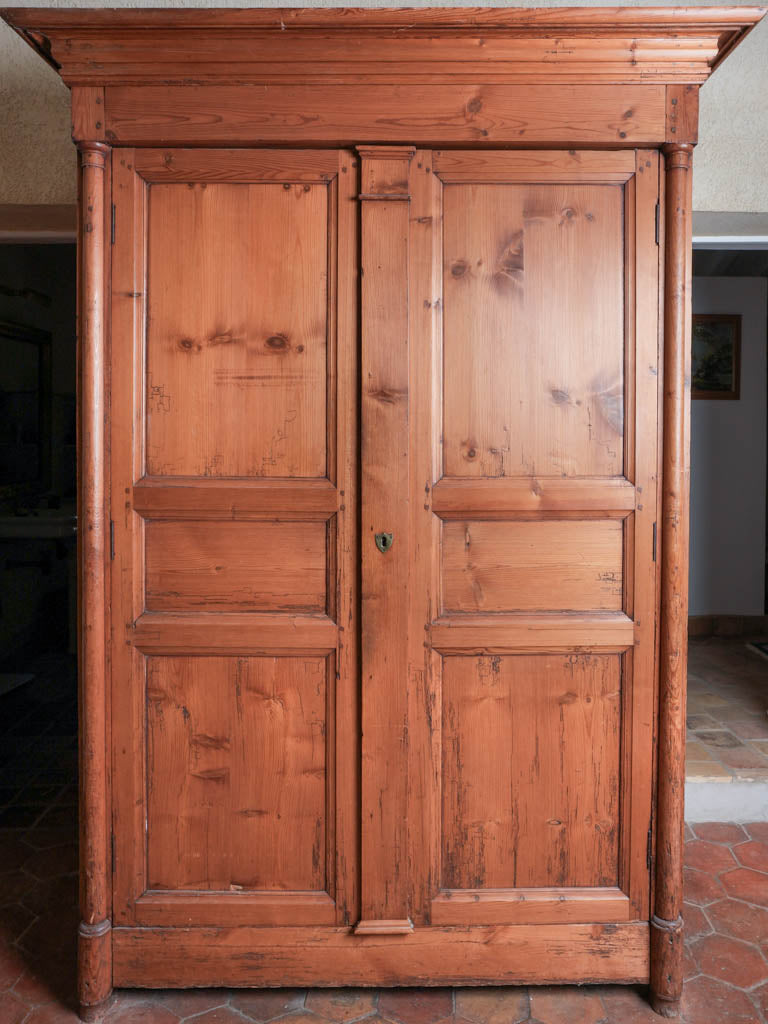 Time-worn French armoire