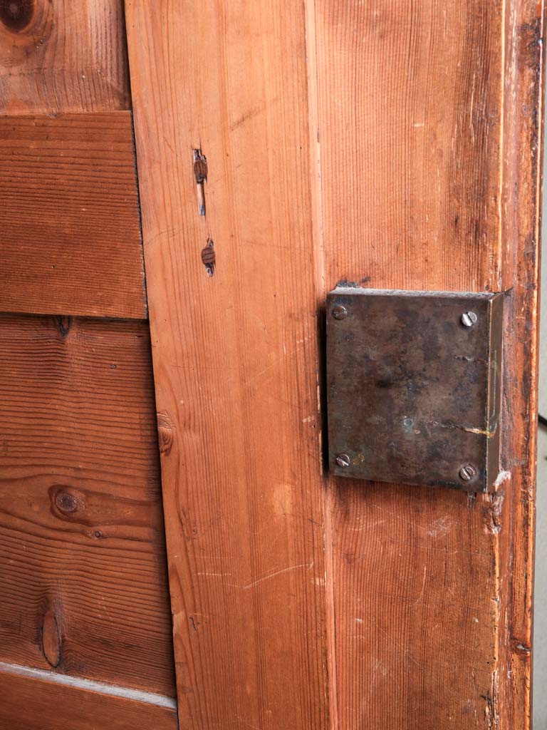 Rustic French armoire with history