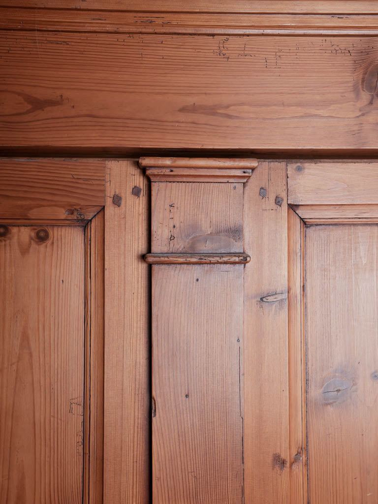 Aged French armoire with character