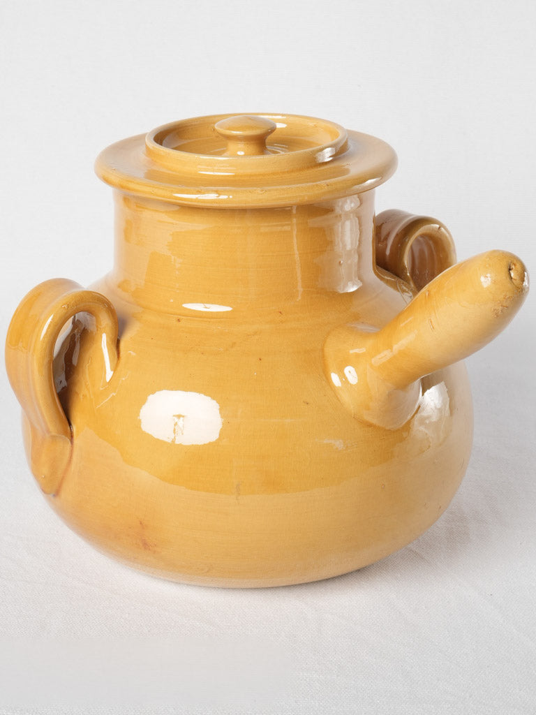 Classic, French, ocher serving pot