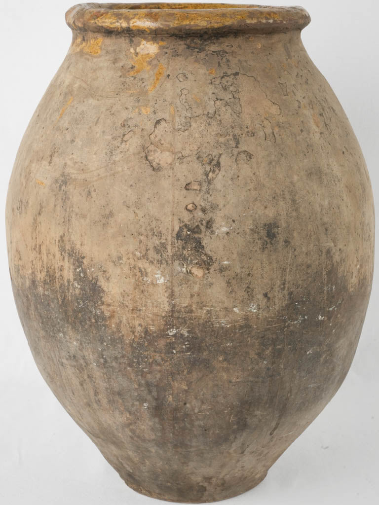 Vintage French-glazed decorative jar