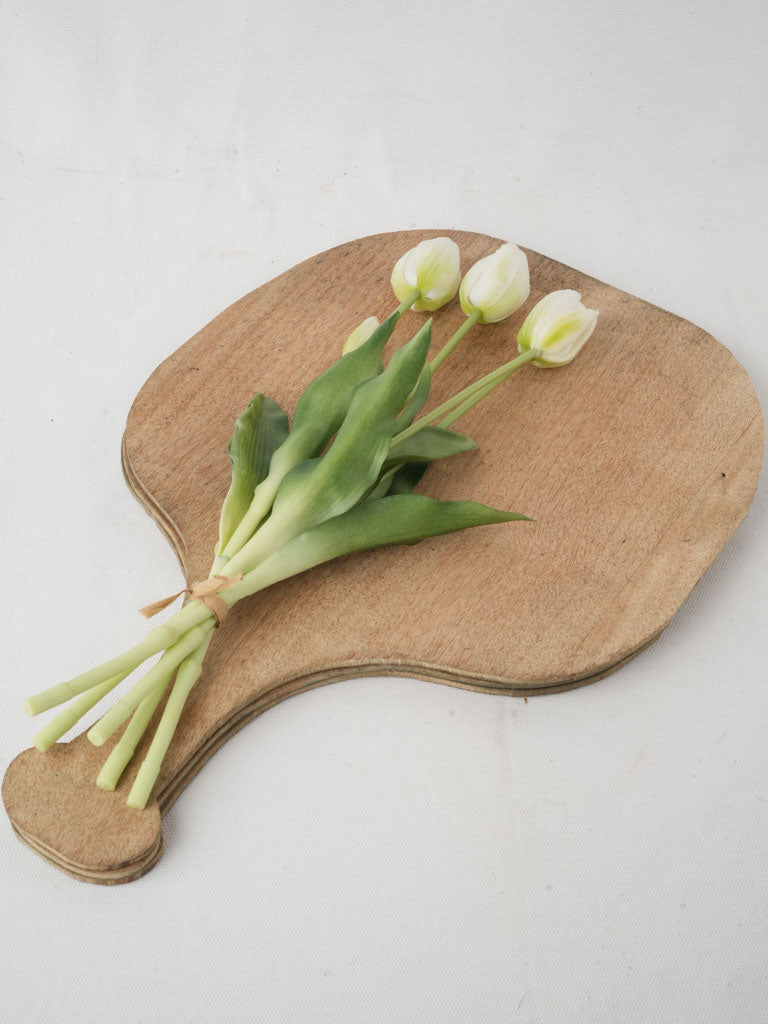 Rustic wooden pizza peels from Provence