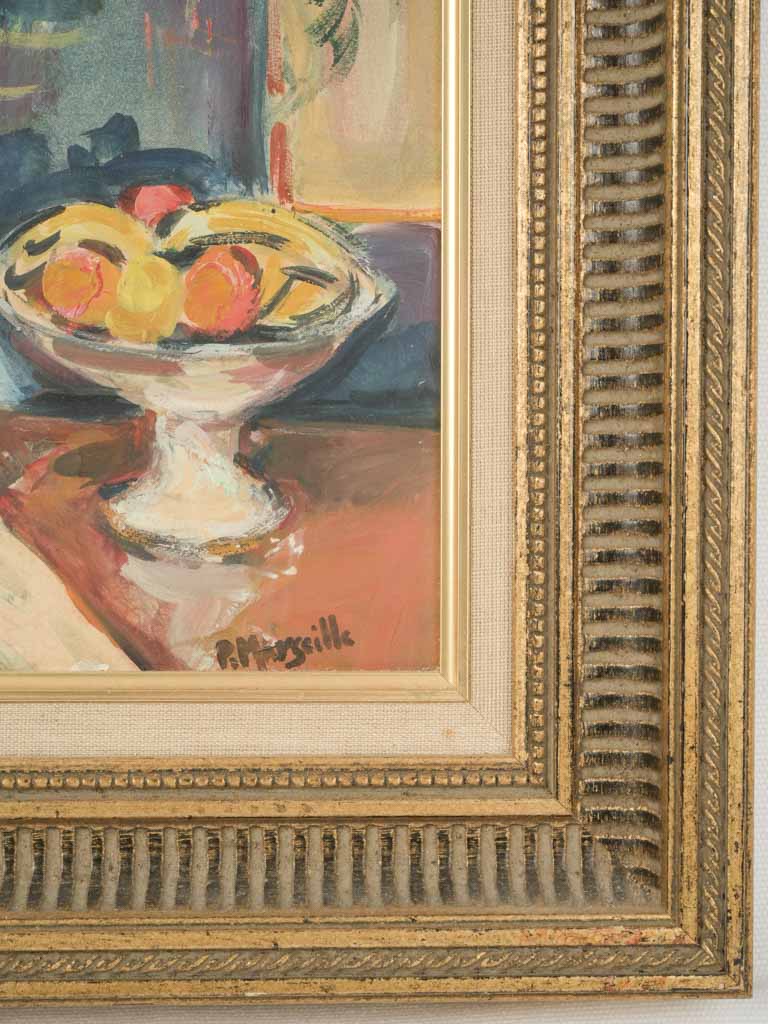 Delightful oil-on-canvas artwork