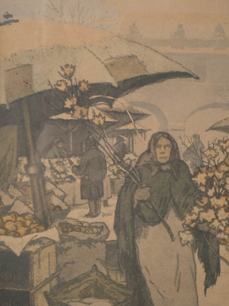 Muted color Gothic architecture art