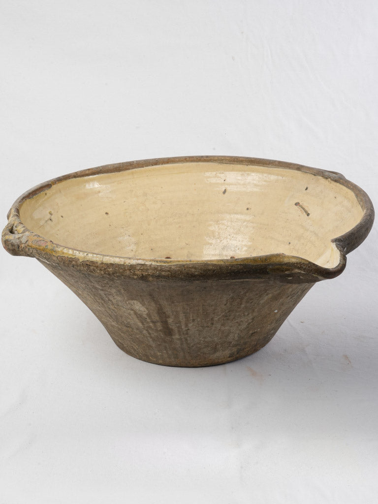 Antique French tian bowl