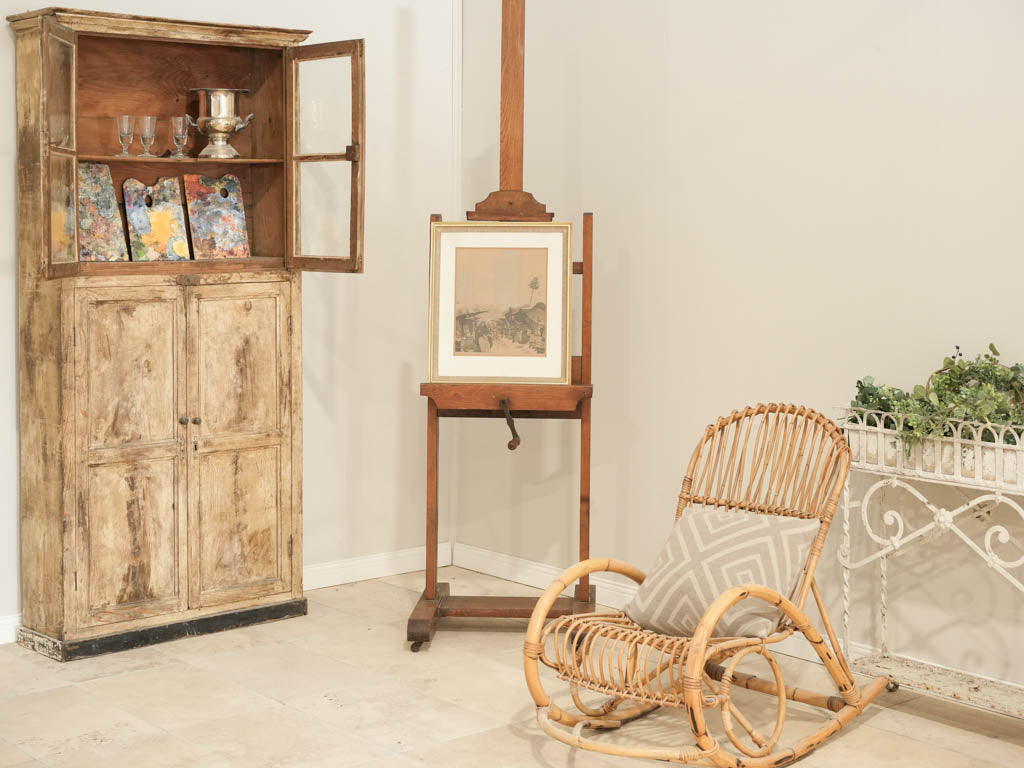 Nostalgic wintery Prague scene artwork