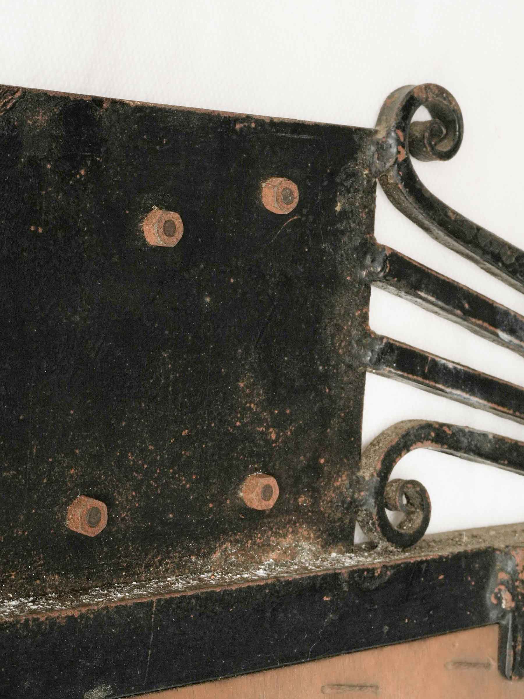 Rare French “Classe 1926” Wrought-Iron and Copper Honor Board, c. 1926 - 26½" x 32¾"