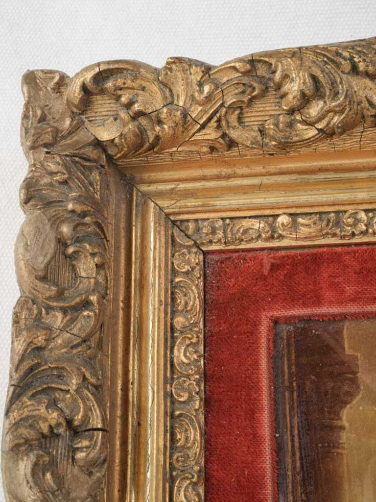 Timeworn opulent decorative piece