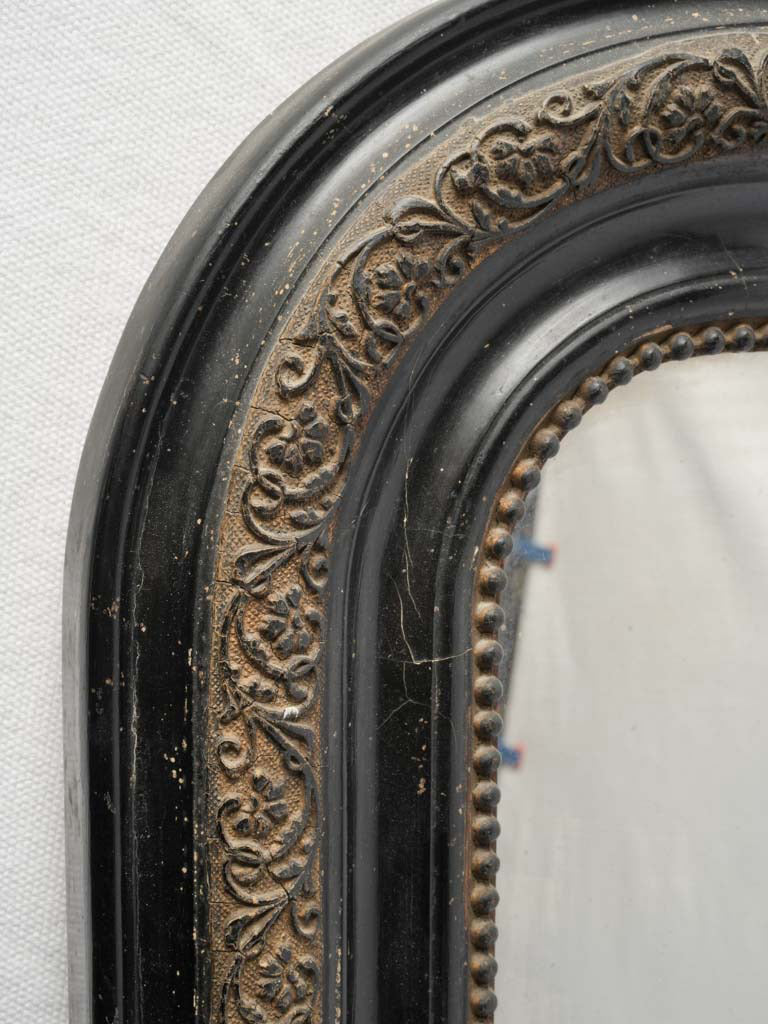 Decorative 19th century wall mirror
