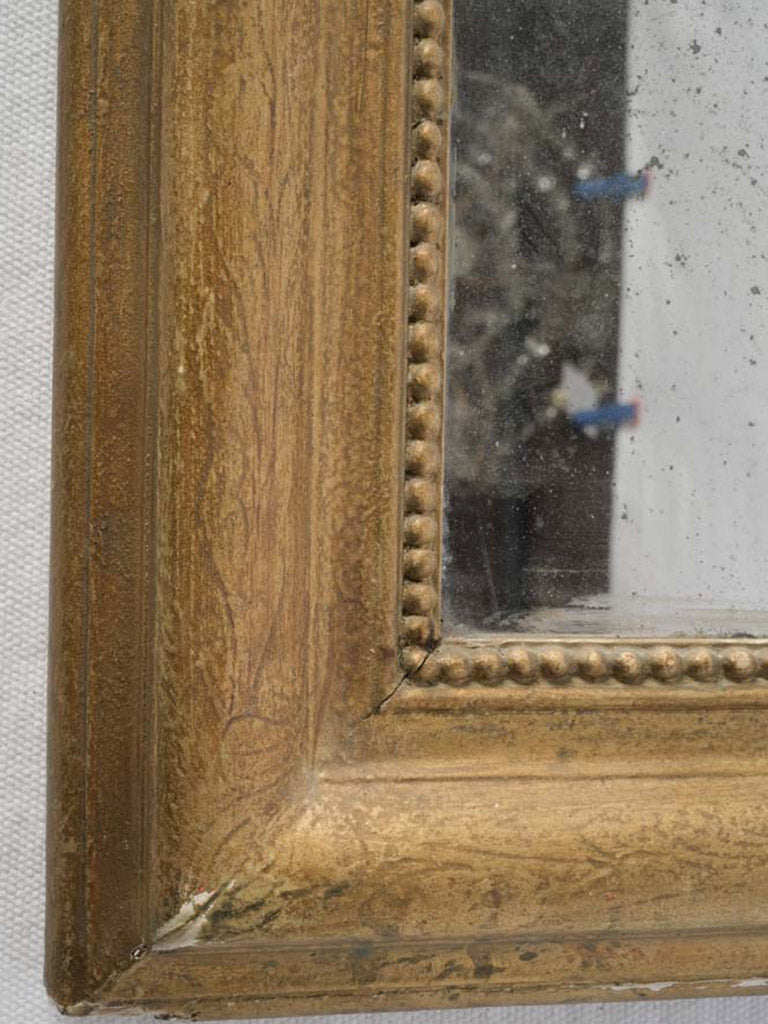 Historical carved ornate mirror