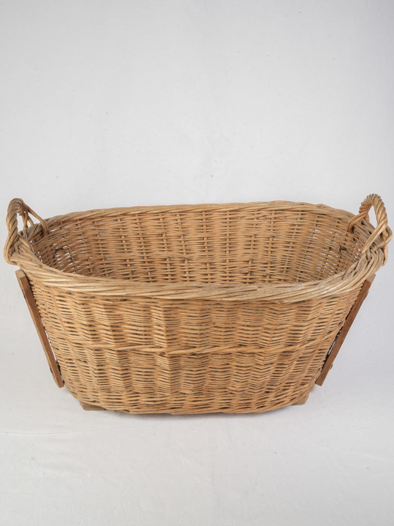 Handcrafted French country basket