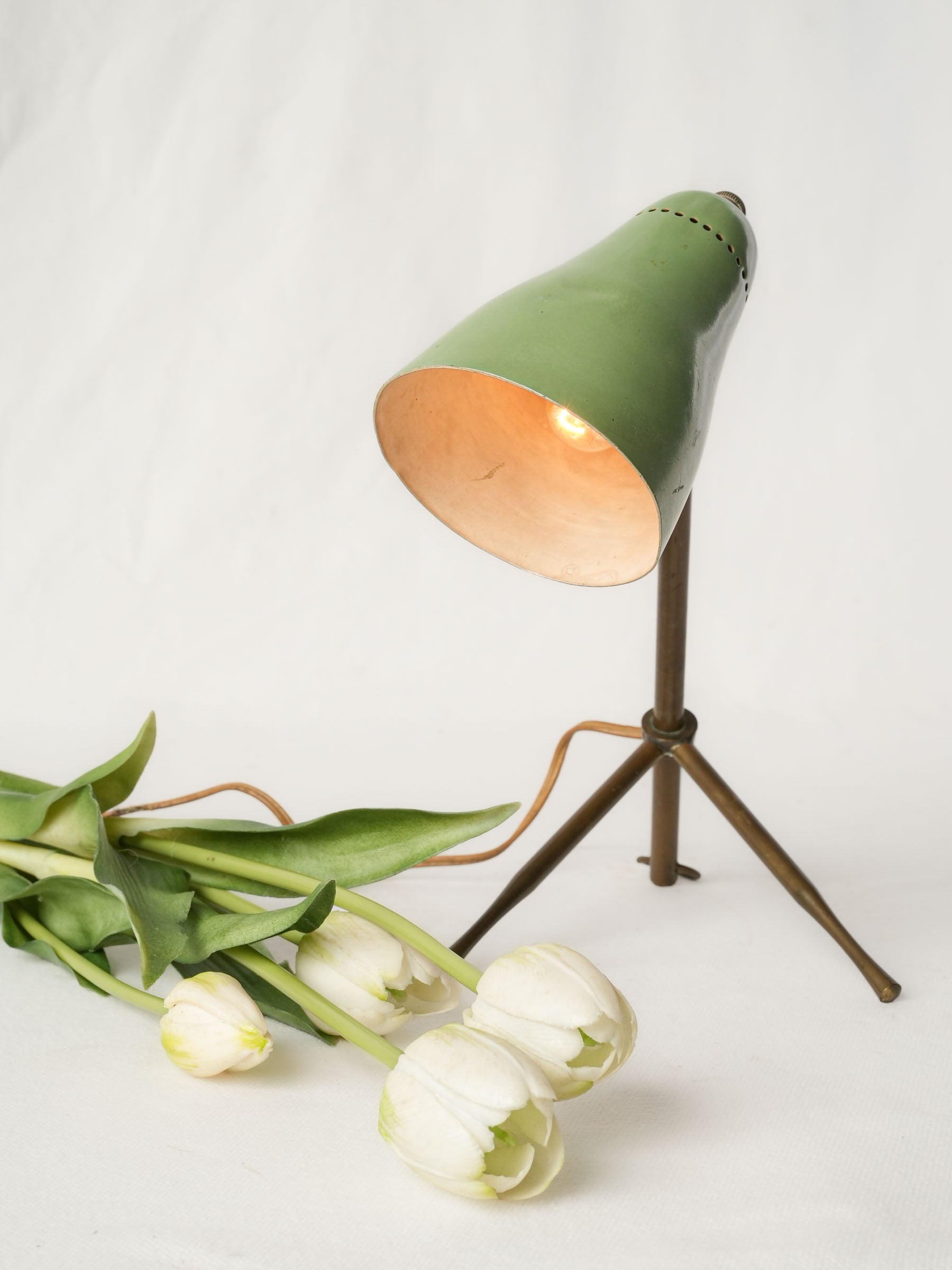 Ochetta Lamp by Giuseppe Ostuni for O-Luce, Italy, c. 1953 - 9¾"