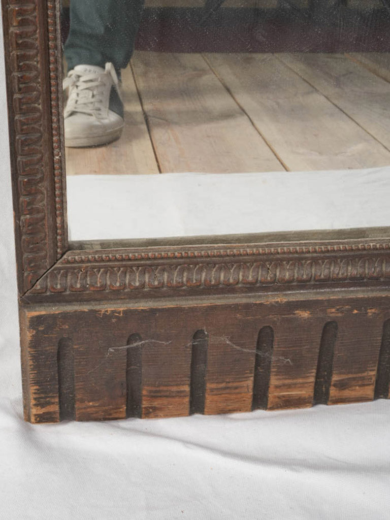 Symmetrical tall early century mirrors