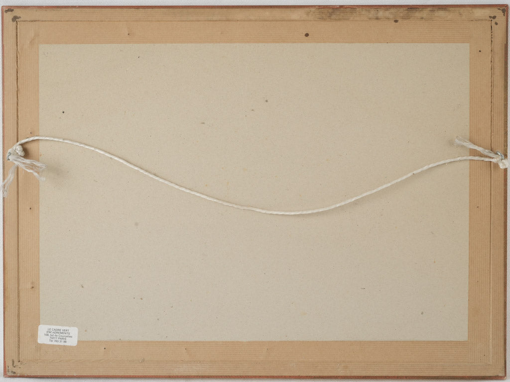 Nostalgic shepherdess pen and ink