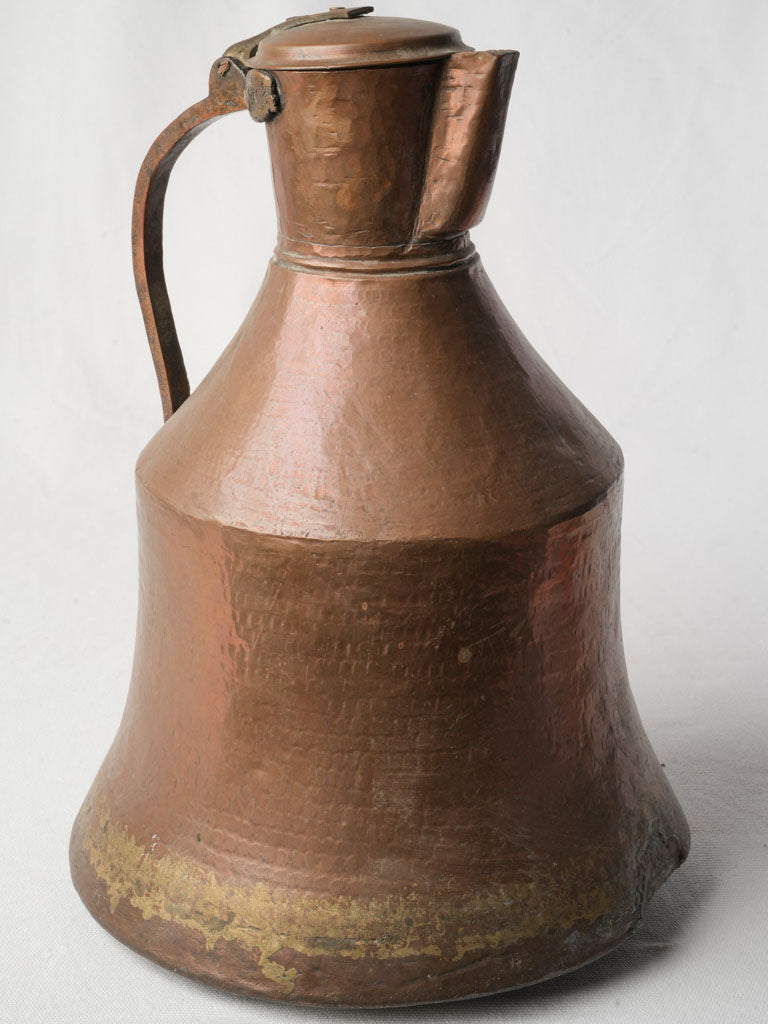 Vintage Southern Europe copper ewer