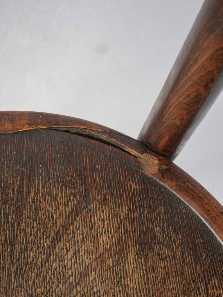 Rare Set Of 12 Antique French Bentwood Bistro Dining Chairs