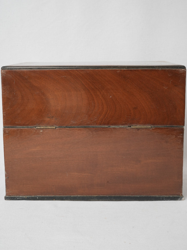 Antique Provencal liquor carrying chest