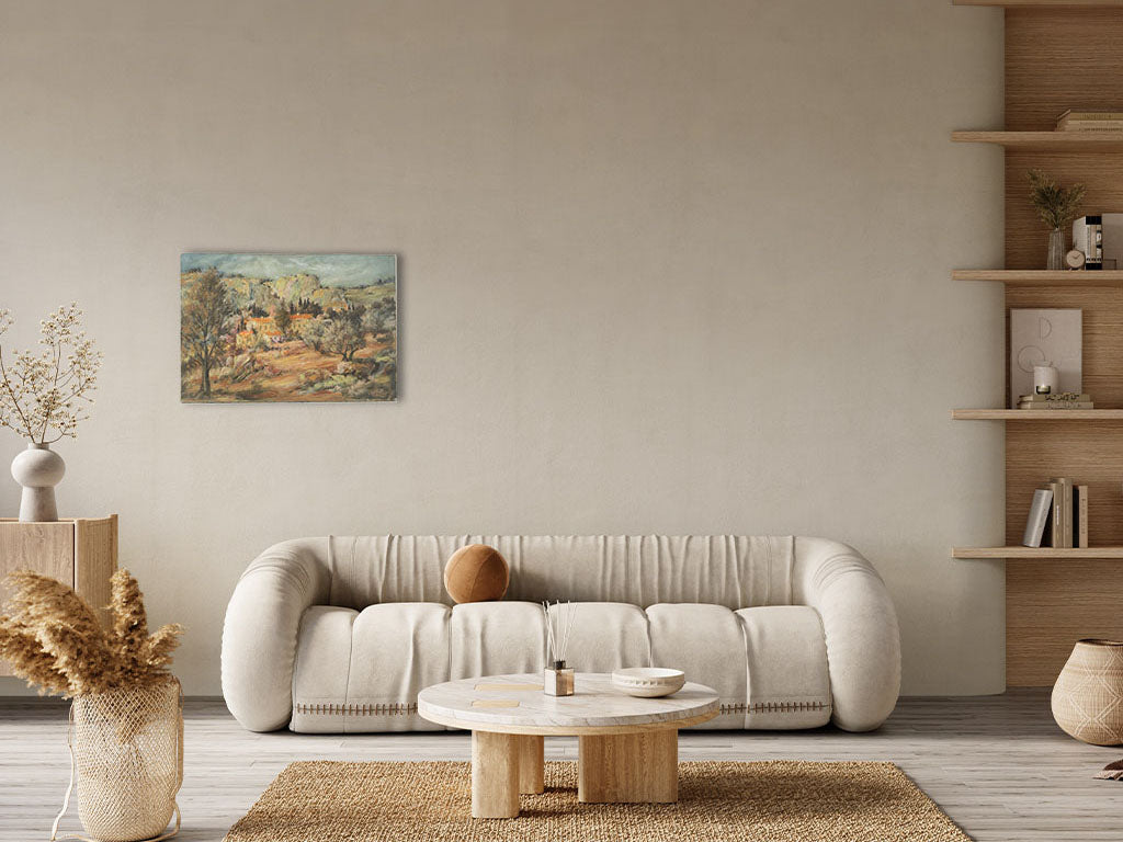 Authentic, Provençal Oil-On-Canvas Fine Art