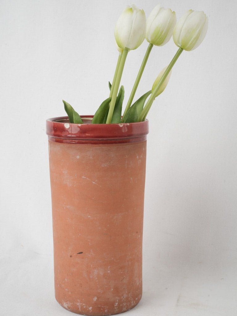 Artisan, green-glazed terracotta wine cooler