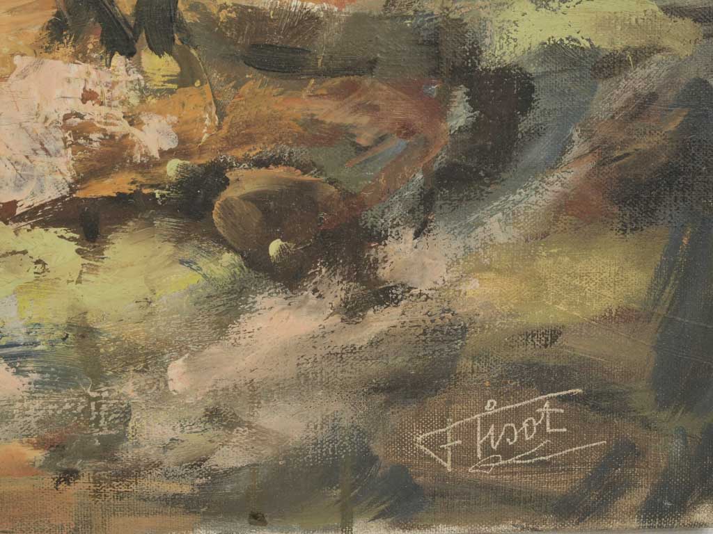 Rustic, Unframed Felix Tisot Painting