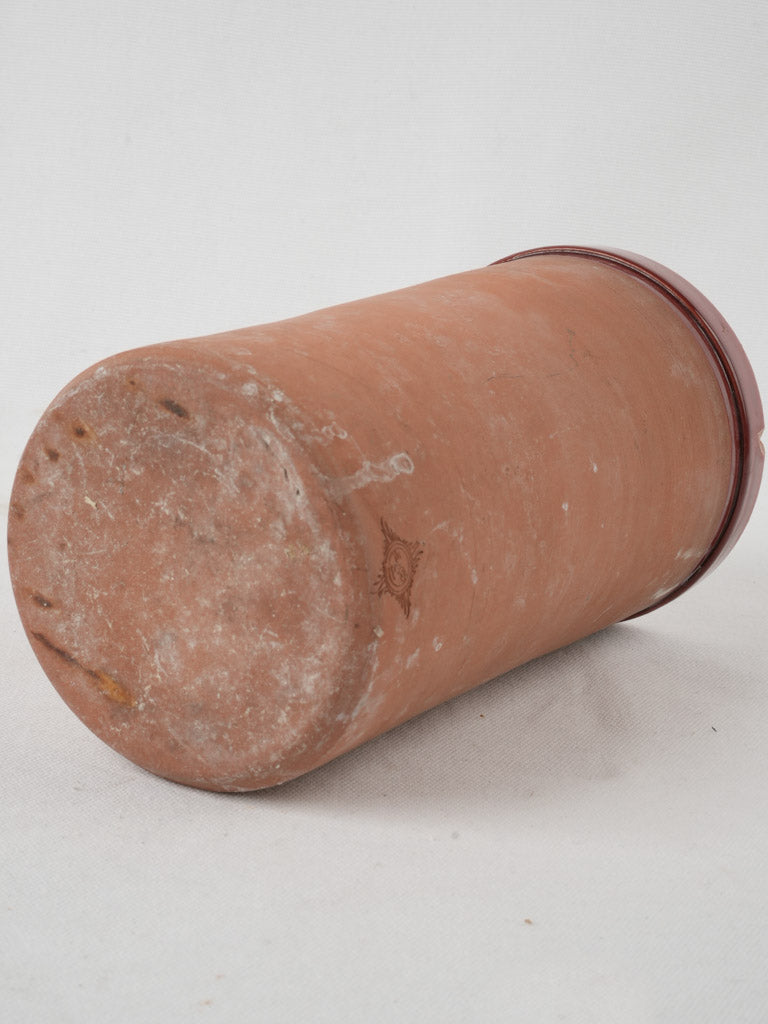 Classic terracotta wine bottle chiller