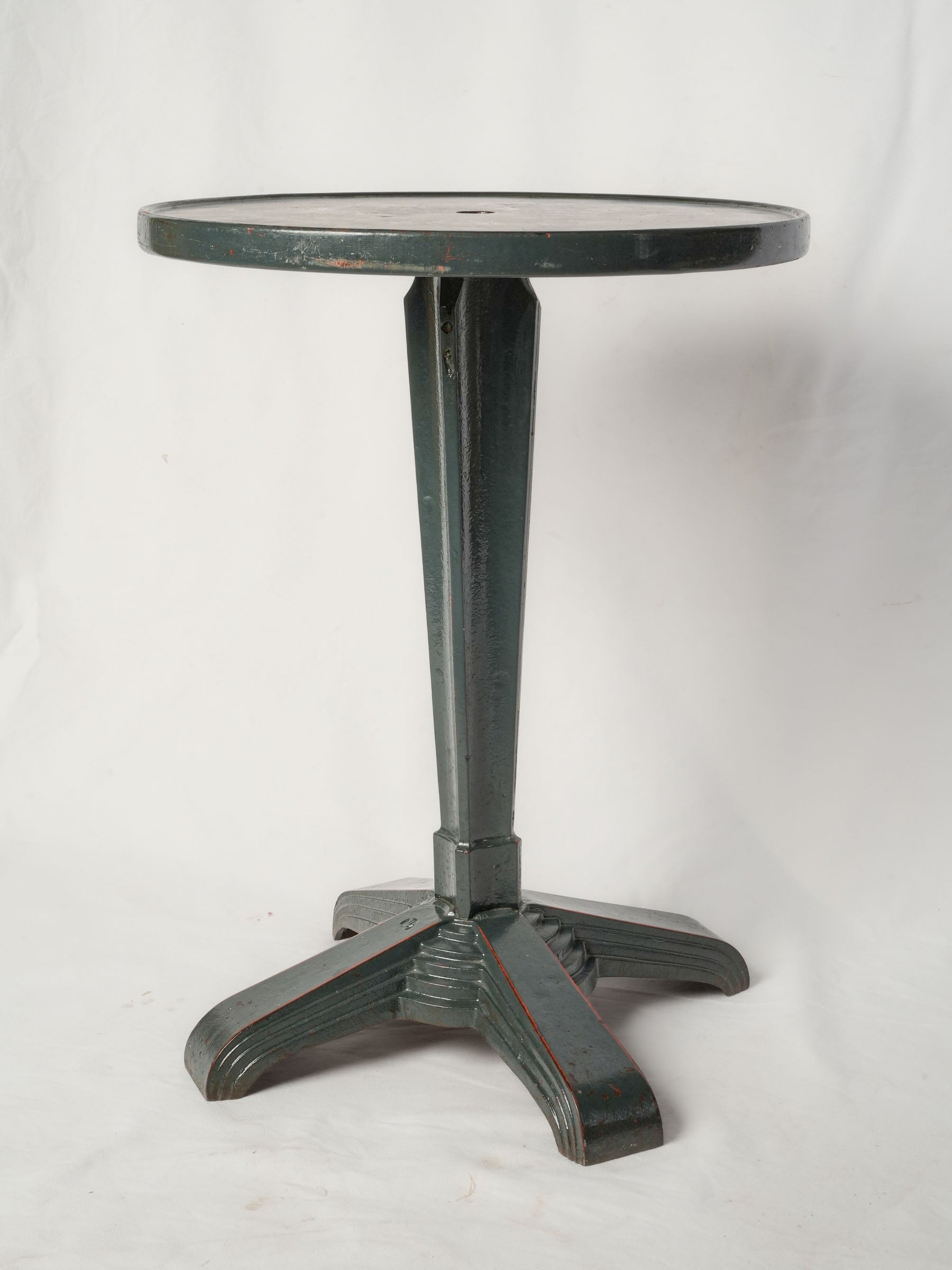 Louis Vuitton Art Deco Bistro Table in Black c. 1930s - 27½" x 20½"