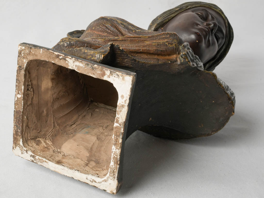 Refined detailed artistic bust