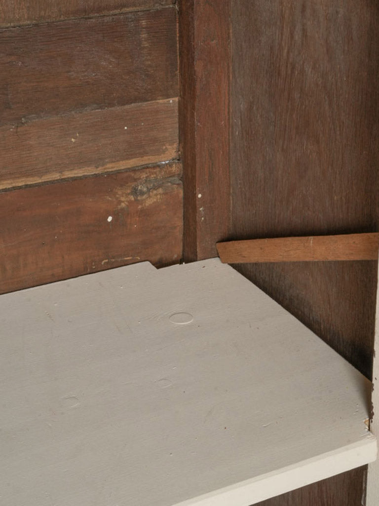 Molded cornice French armoire.
