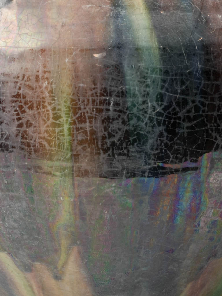 Rustic artisanal plant container