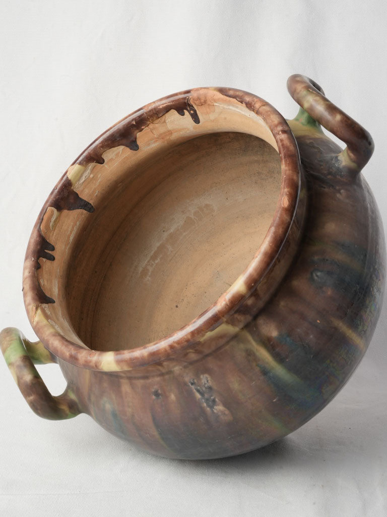 Earthy toned cachepot