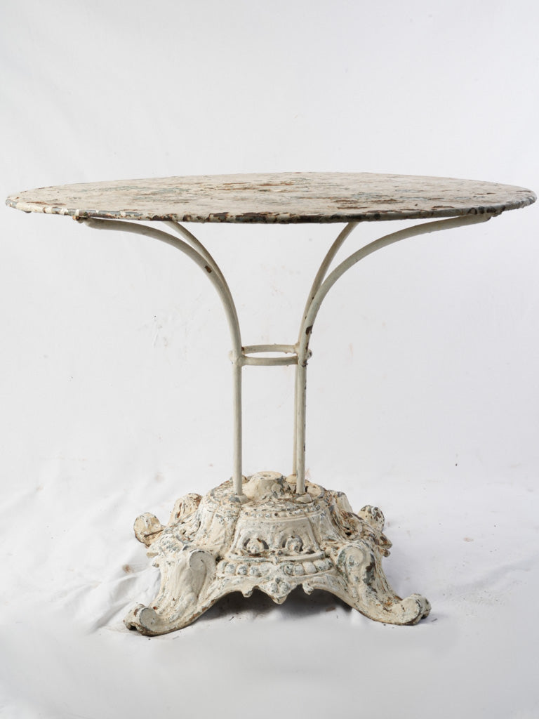 Charming distressed finish table  