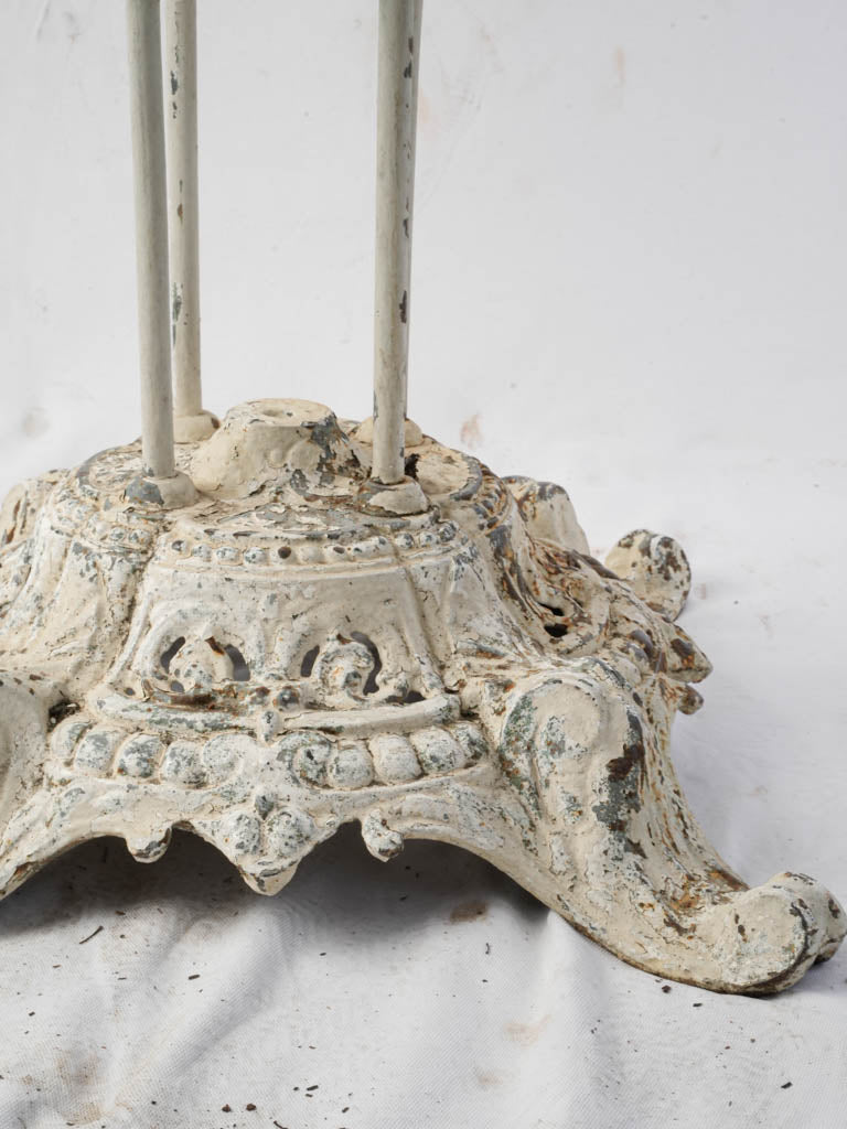 Artisanal intricate outdoor table  