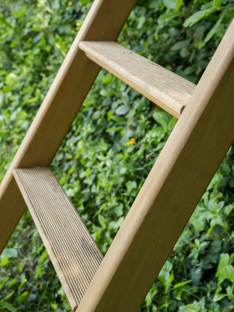 Natural, Vintage, Wooden, Olive harvest ladder