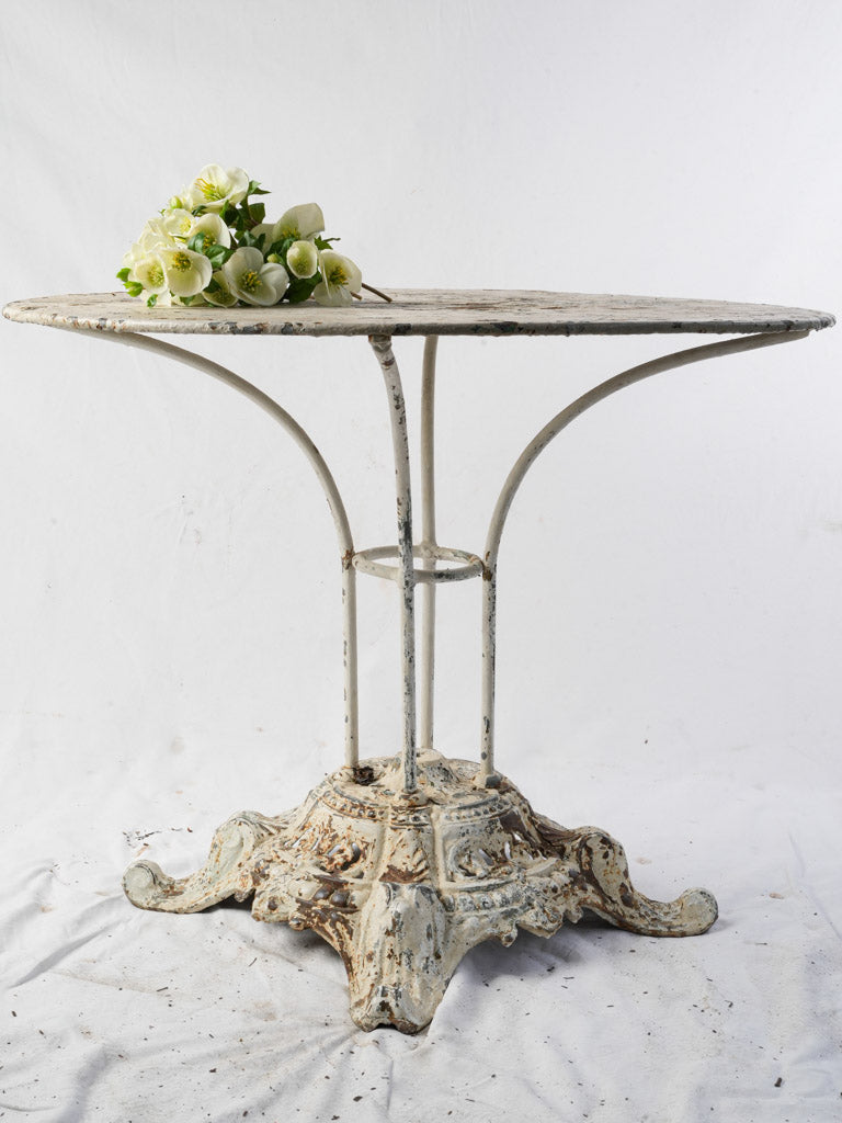 Antique ornate garden table  