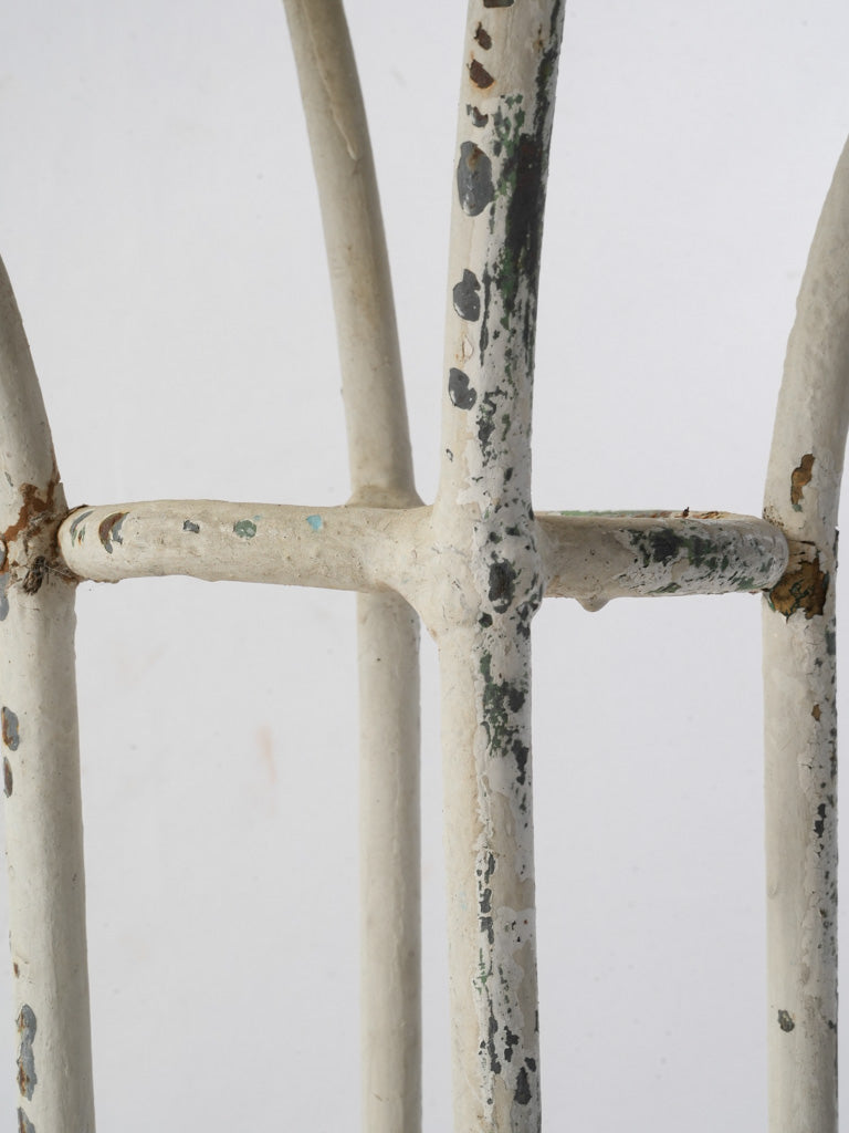 Rustic crafted iron table  