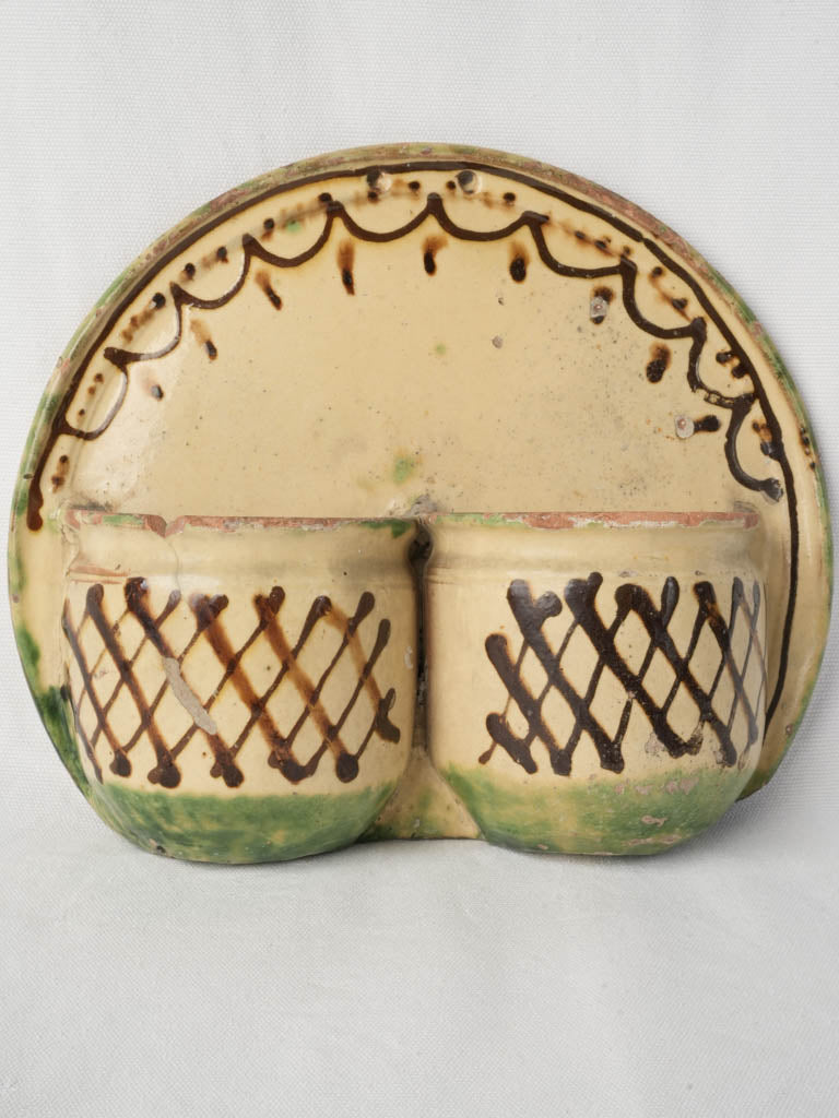 Rustic farmhouse style utensil holder