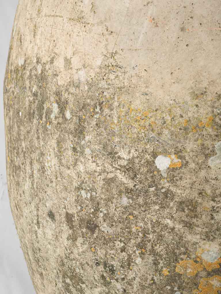 Provincial aged tall handcrafted jar