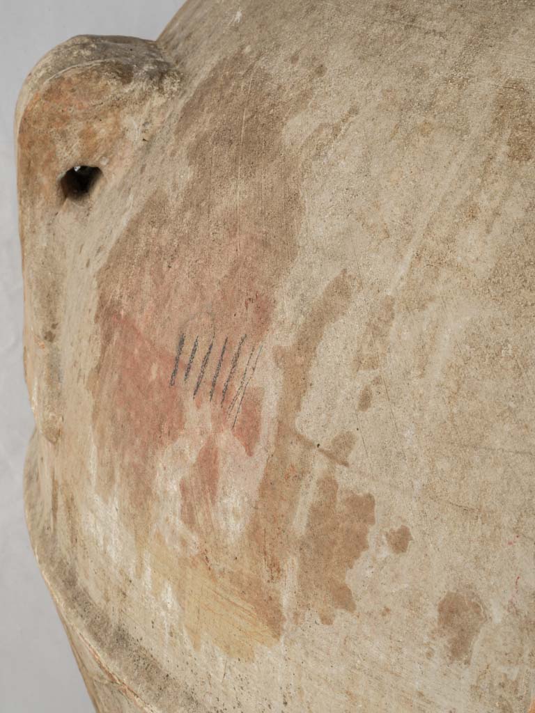 Historical mid-century Italian storage jar