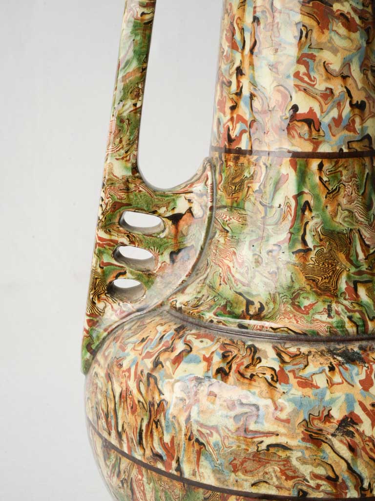 Early 20th-century Provençal pottery vase
