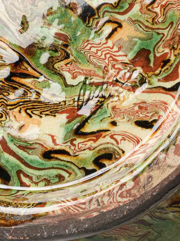 Mediterranean revival clay vase masterpiece
