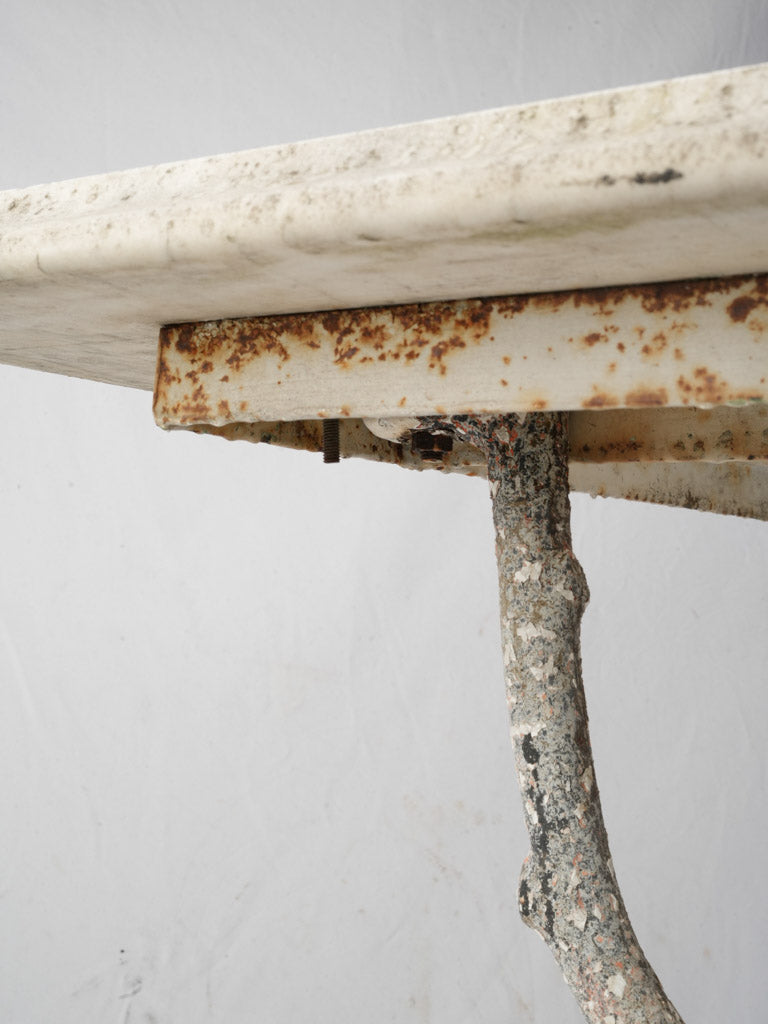 Charming natural patina table
