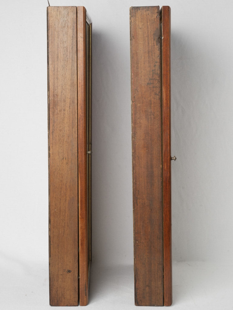 Vintage French delicate porcelain tabletop vitrines