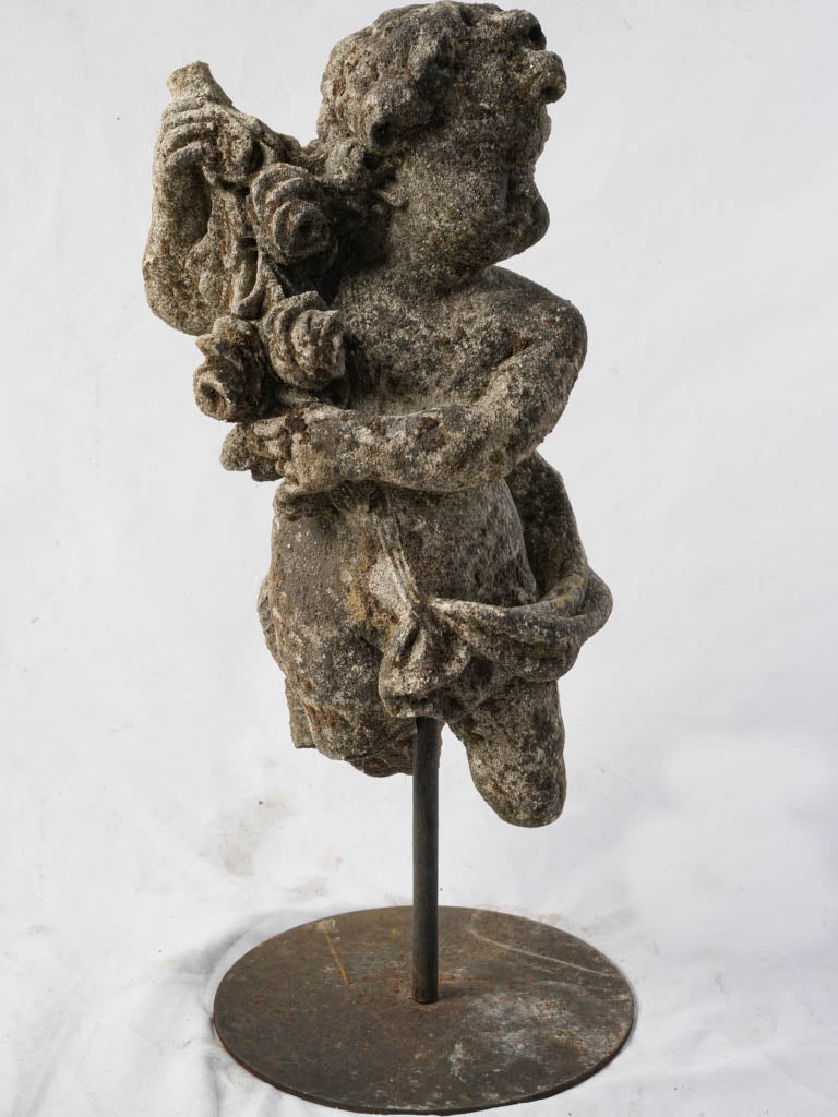 Elegant classical cherub decor piece