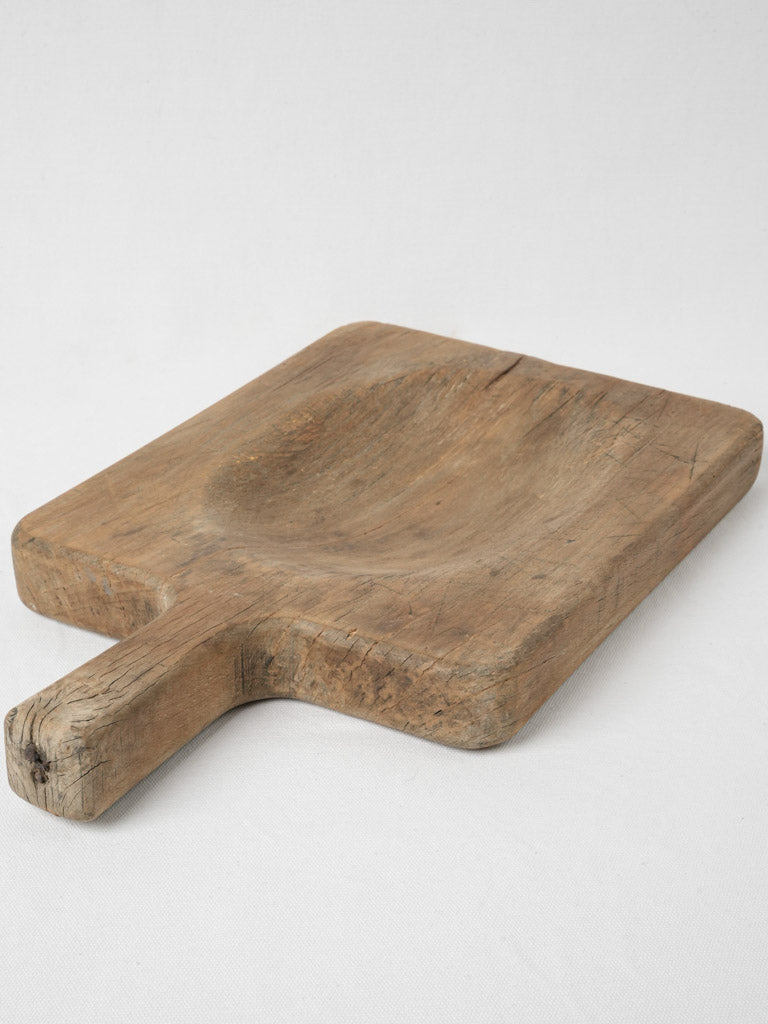 Time-worn traditional garlic herb cutter