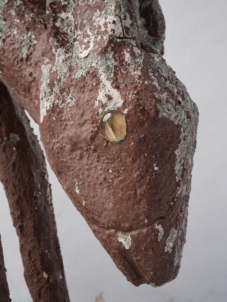 Expressive handcrafted art piece  