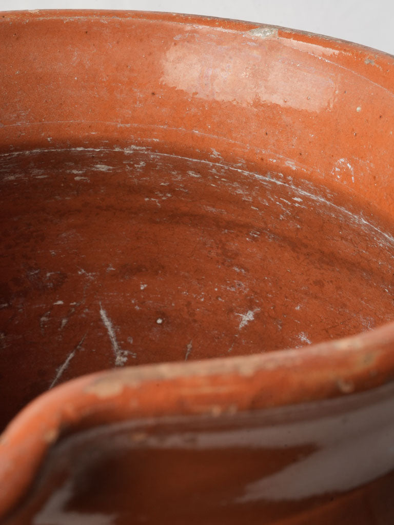 Radiant autumn-leaf colored urn