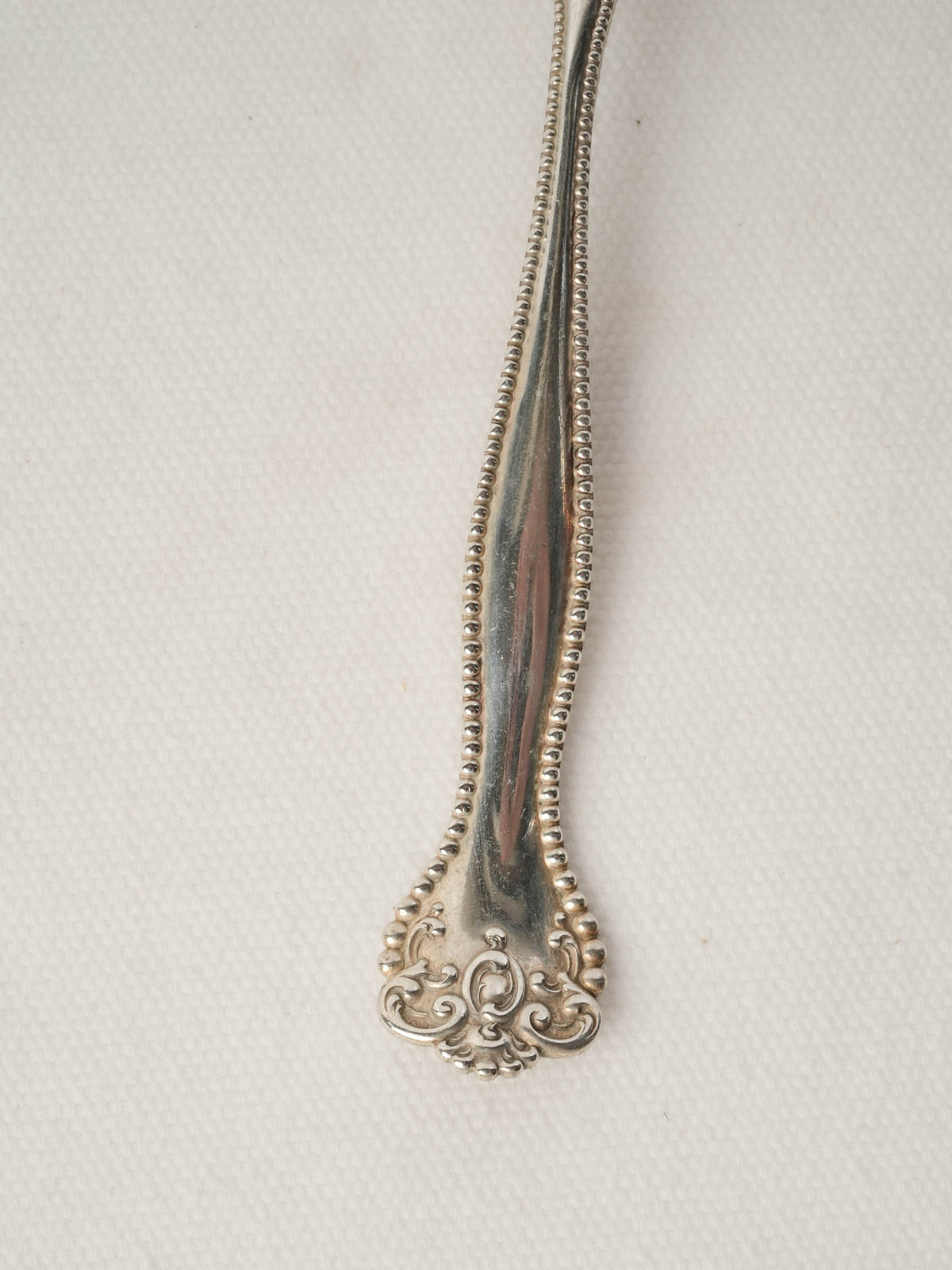 Antique Cheese Serving Spoon