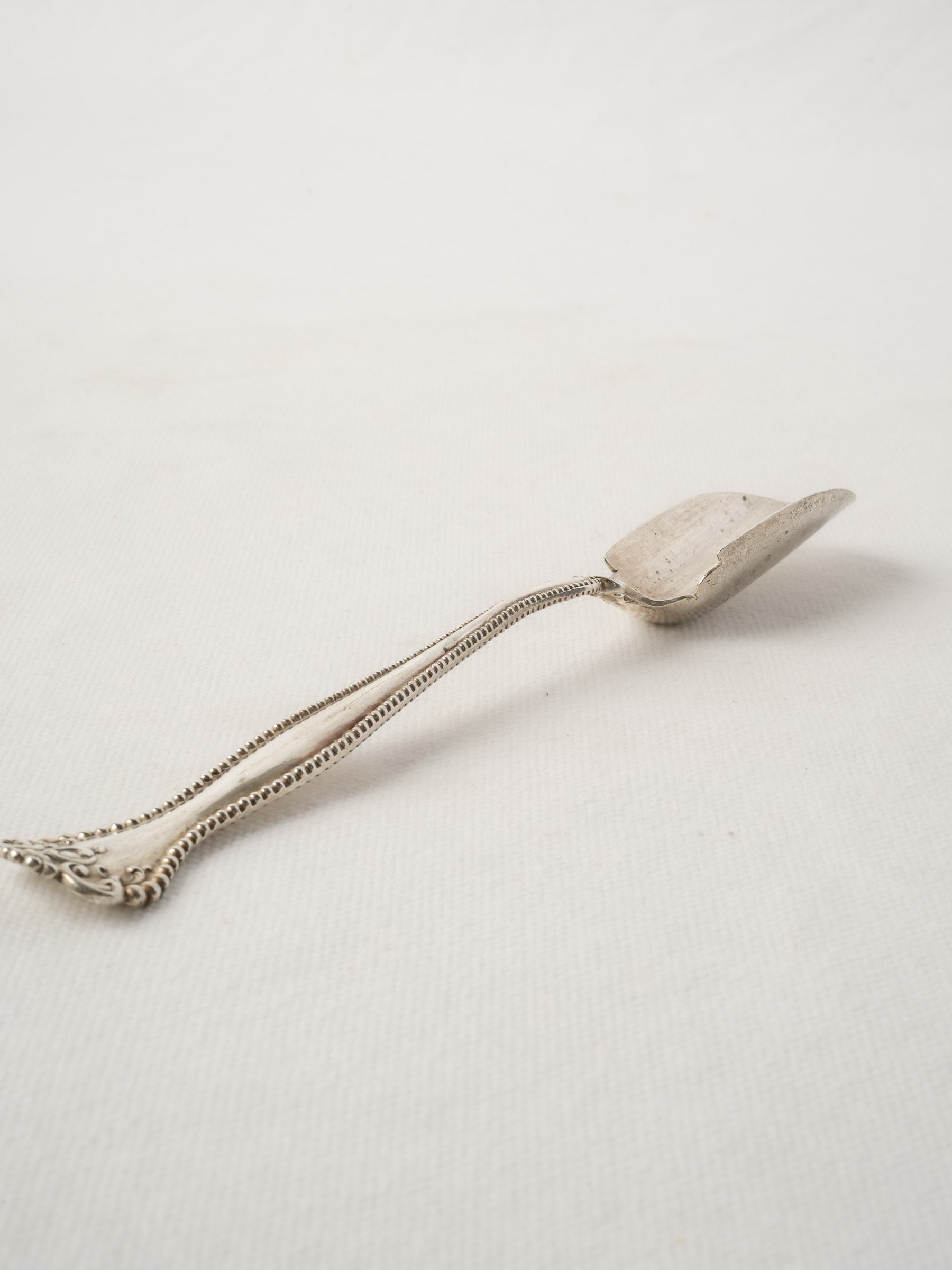 Antique Cheese Serving Spoon