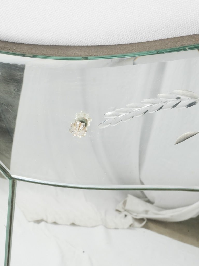 Classic engraved decorative Venetian mirror