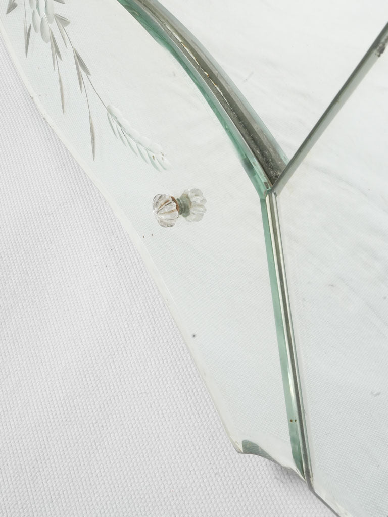 Timeless Venetian-style floral mirror